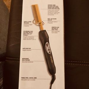 Andis gold ceramic professional press comb